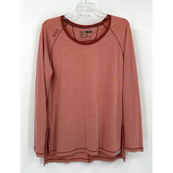 5.11 TACTICAL freya t shirt tee long sleeve pima cotton performance casual M - Picture 1 of 5